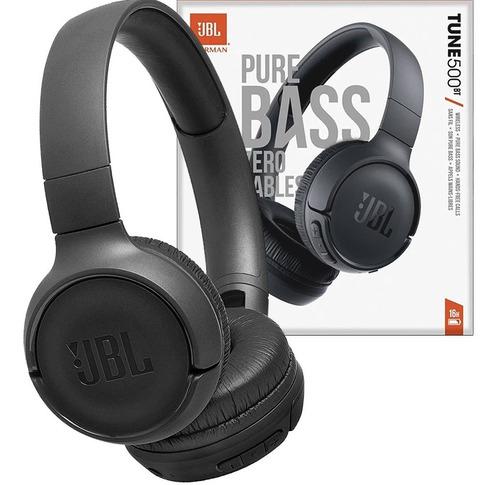 Audifonos Jbl Bluetooth T500bt Pure Bass Sound Wireless