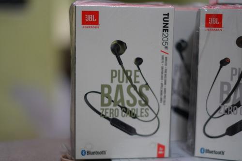 Audifonos Jbl Tune T205bt Bluetooth Pure Bass Sound Original