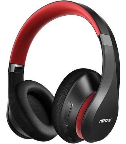 Auriculares Bluetooth Mpow H20 Sobre La Oreja (negro / Rojo)