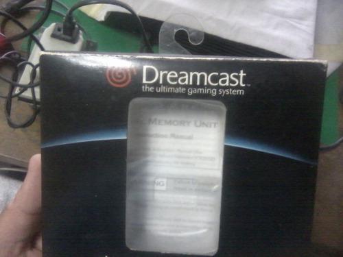 Memoria De Sega Dreamcast Caja Vacia Con Manual Y Plastico