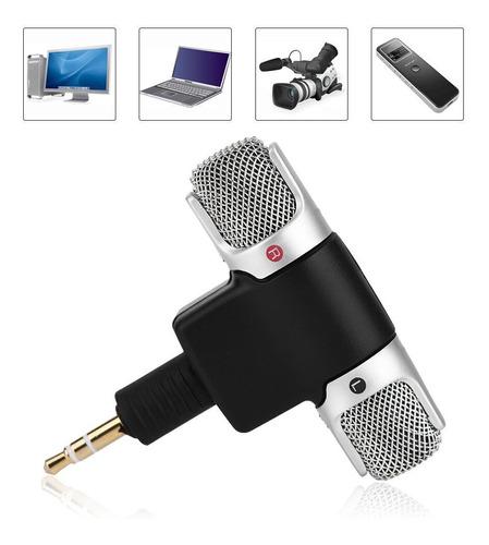 Mini Microfono 3.5mm Grabadores Minidisc Camaras Laptop Pc