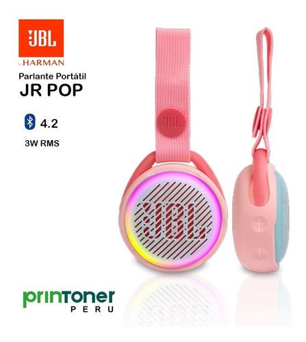Parlante Portátil Jbl Junior Pop Jr Pop Bluetooth Rosado