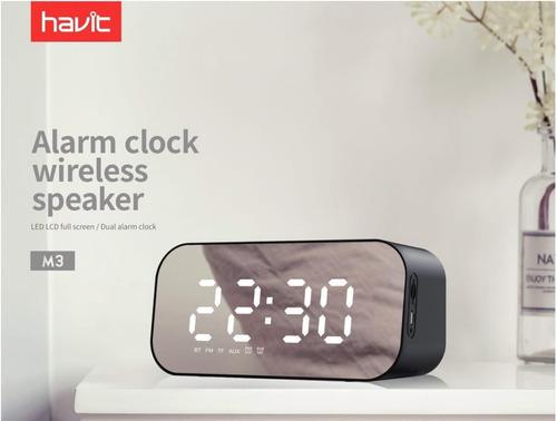 Parlante Reloj Despertador / Bluetooth/radio/aux Havit M3