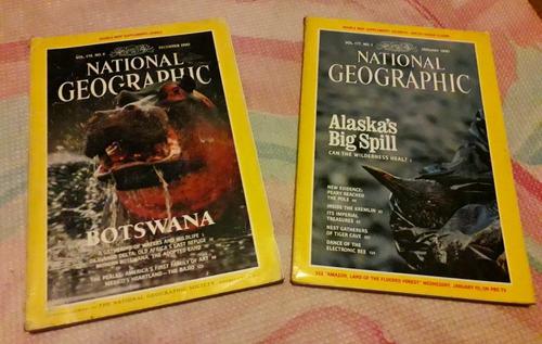Revistas National Geographic Año 1990