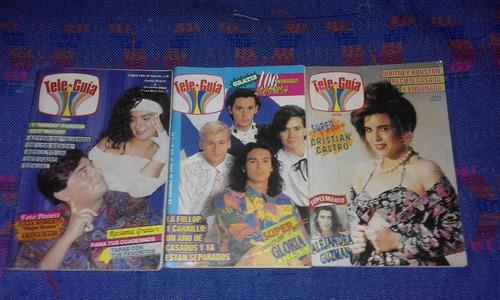 Revistas Tele Guia Años 90