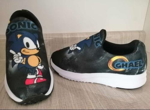 Zapatillas Sonic Personalizado