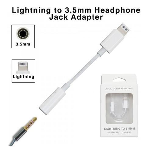 Adaptador Lightning 3.5mm Jack iPhone XR / X / Xs Max