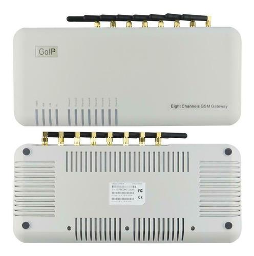 Base Celular Gsm Sip Central Telefonica Ip Asterisk 8x Chip