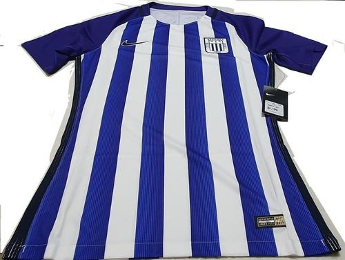 Camiseta Blanquimorada Alianza Lima 2017 Etiqueta Dorada