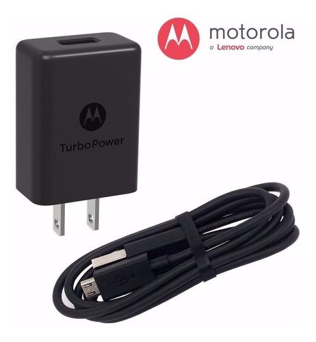 Cargador Original Turbo Power Motorola Moto G6 Play