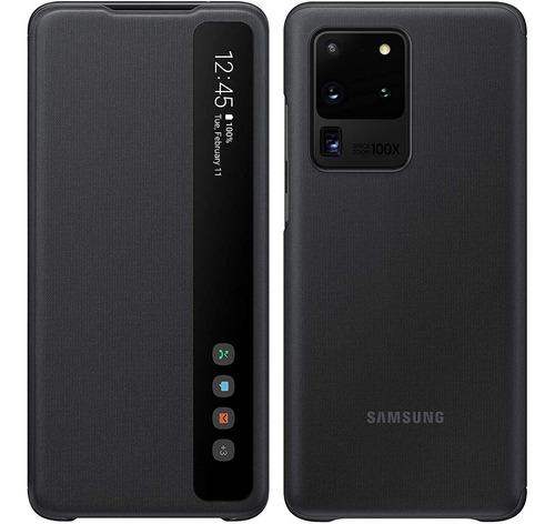 Case Galaxy S20 Ultra S-view Flip Cover Original Negro