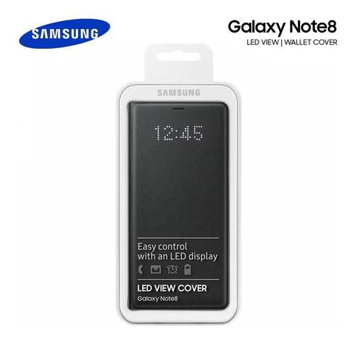 Flip Case Original Samsung Galaxy Note 8 Led View Cover