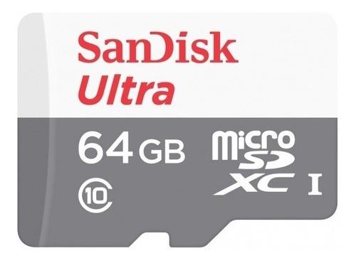 Memoria Microsd Sandisk C10 80mb Full Hd 16 32 64gb