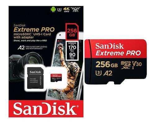 Memoria Sandisk Micro Sd Extreme Pro A2 128gb 4k 170mb Gopro