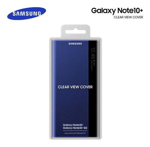 Samsung Galaxy Note 10 Plus Funda Flip Cover S-view Original
