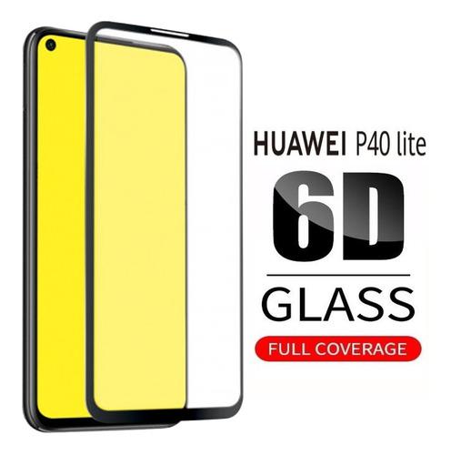 Vidrio Templado 6d Full Cover Para Huawei P40 Lite