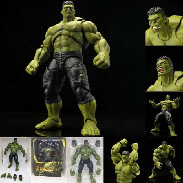 Figura de acción Hulk Bruec Banner de 21 cm de película