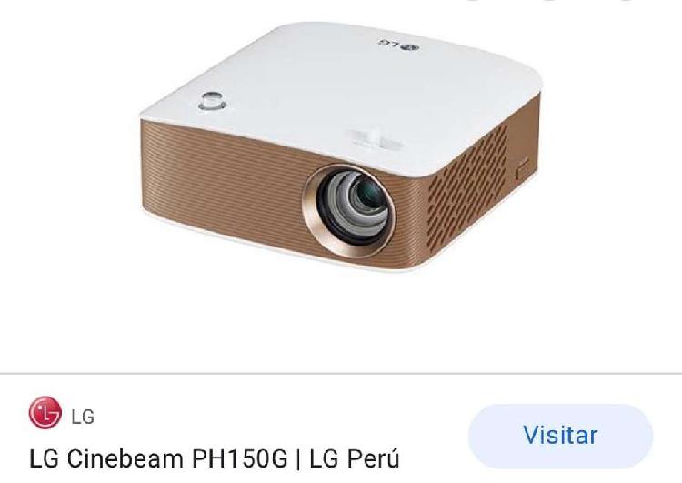 Proyector LG LED Mini PH150G, 130 Lúmenes, 1280x720, HD,