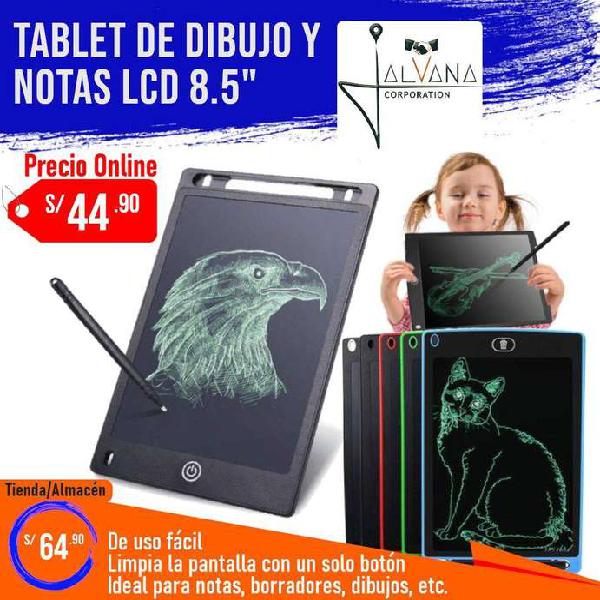 Tablet para dibujos y notas LCD 8.5 pulgadas - Pizarra