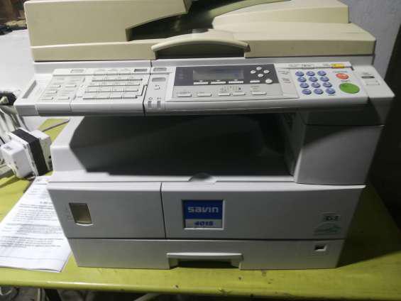 Vendo fotocopiadora savin aficio 4015 ocasion agosto 2020 en