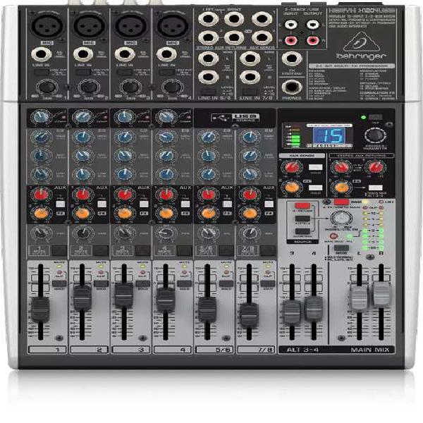 Mixer Behringer X1204 USB profesional - SON VOCES STORE