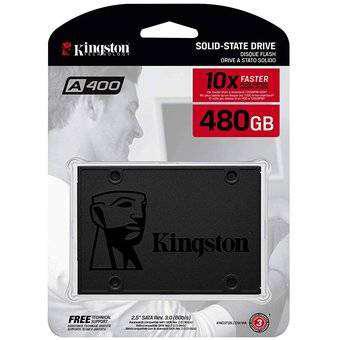 SSD 480GB Kingston A400 2.5 SATA 3.