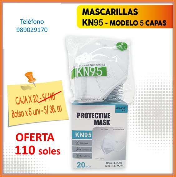 Mascarillas kn95 en Lima