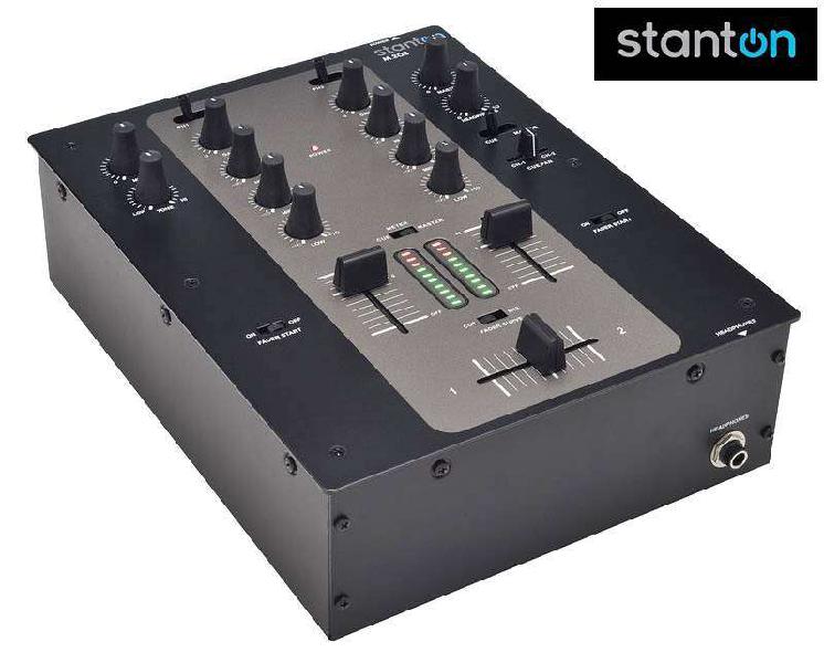 Mixer DJ. Stanton M.203 conexiones Linea y Phono para