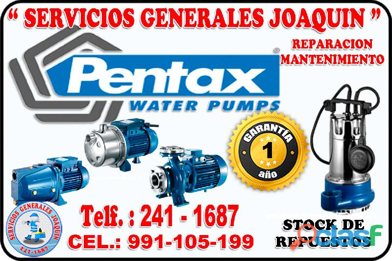 Servicio técnico * PENTAX * reparación de bombas de agua