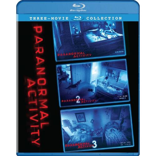 Actividad Paranormal Trilogia - 3 Discos Blu Ray En Stock