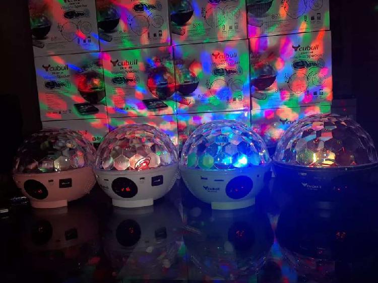Lámpara discoteca con Bluetooth music control remoto luces