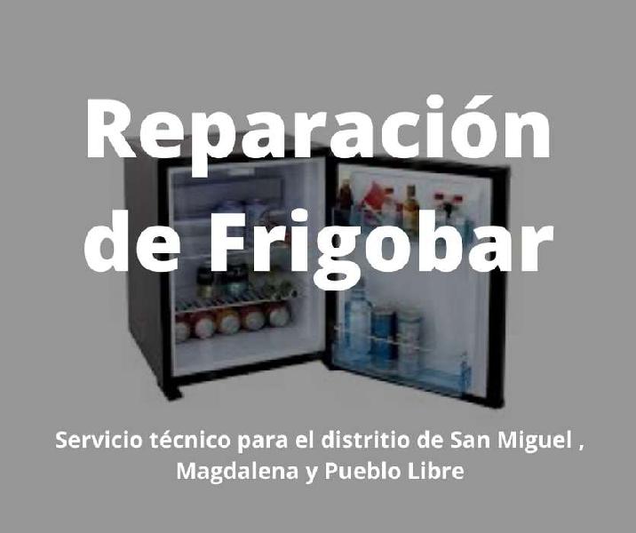 Reparación de Frigobar en San Miguel - Magdalena - Pueblo