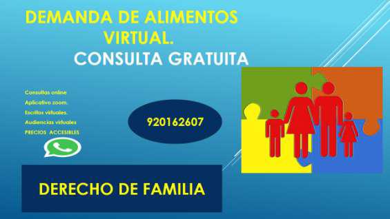 Abogados en derecho de familia en Lima