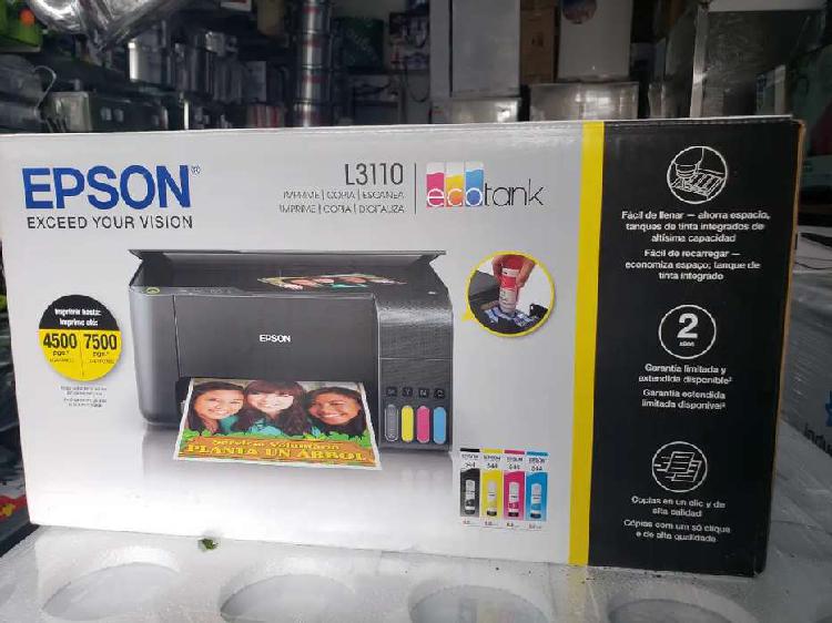 Impresora Epson L3110 Tinta Continua Nuevo con Garantia