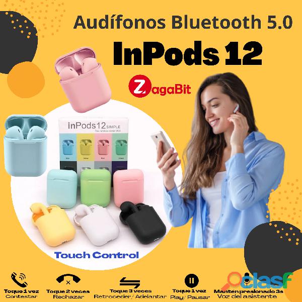 Audífono Bluetooth Inpods I12 V 5.0
