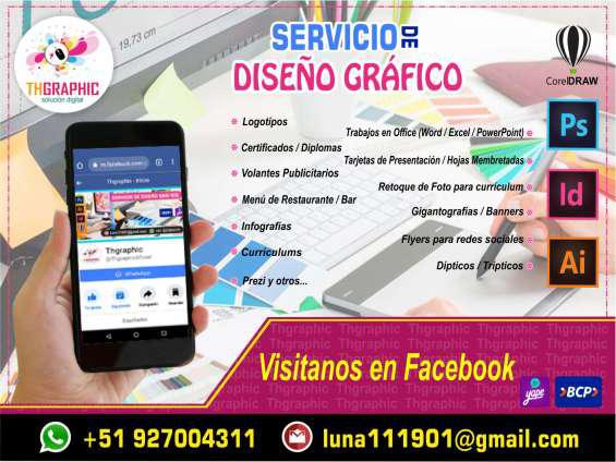Servicio de diseño gráfico digital en Lima