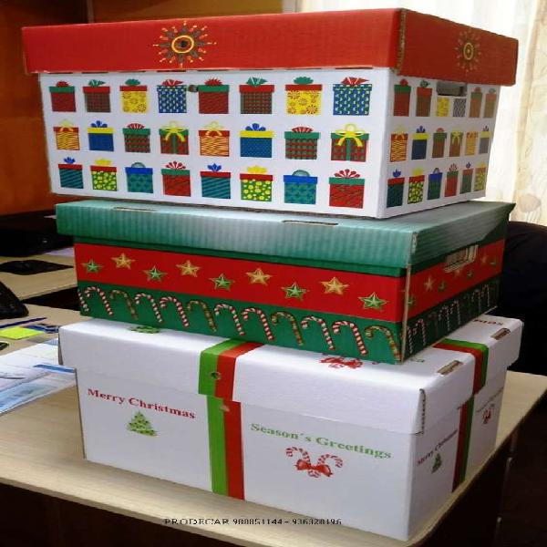 Cajas navideñas de carton 2020 en Lima