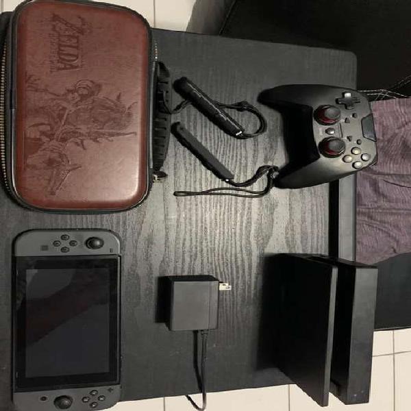 Nintendo switch + accesorios + juegos