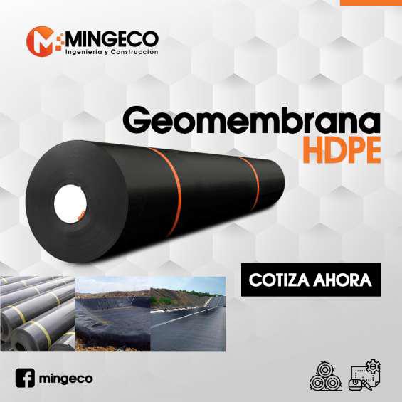 Suministro e instalacion de geomembrana hdpe en Lima