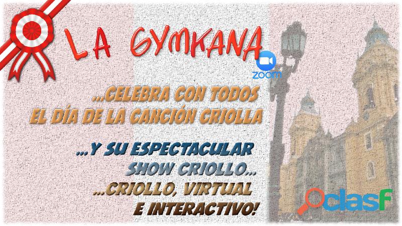 Día De La Canción Criolla Evento Show Virtuales