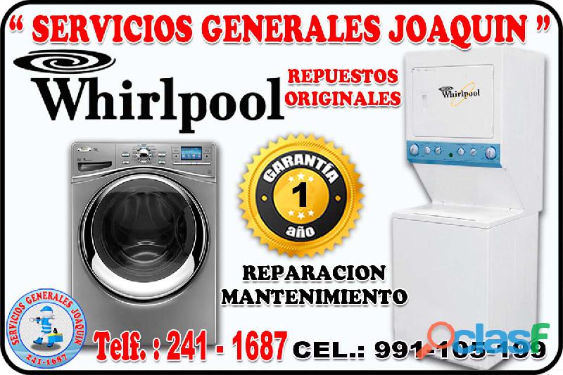 Servicio técnico de lavadoras centro de lavado WHIRLPOOL