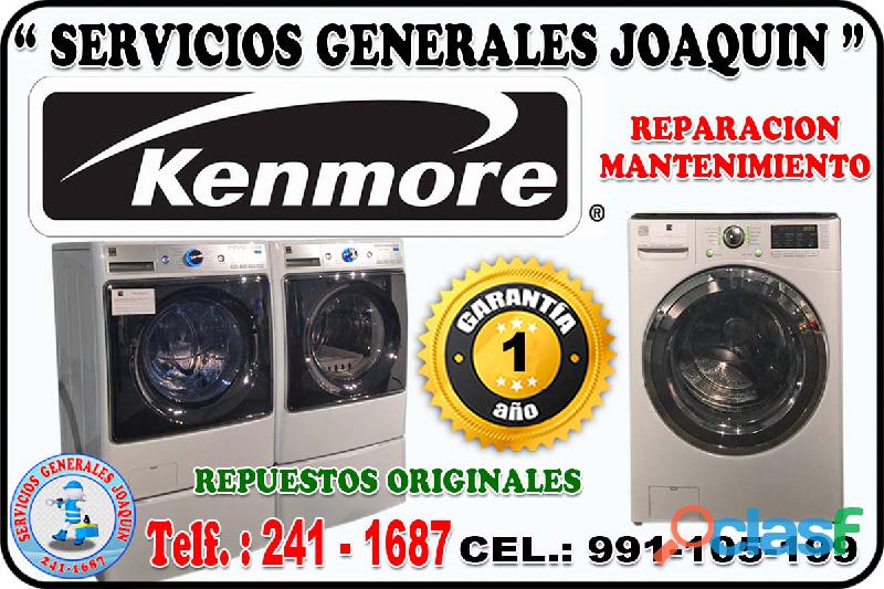 Servicio técnico kenmore reparaciones de lavadoras,