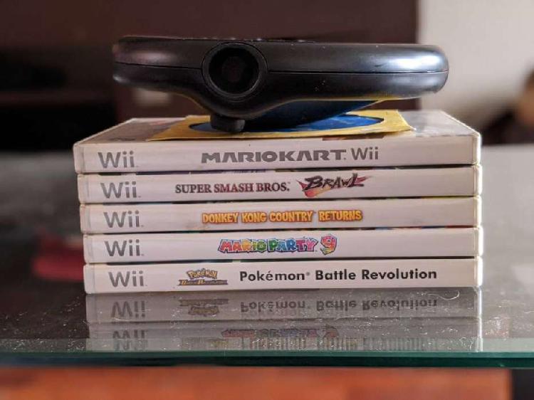 Coleccion de 6 juegos originales de Wii