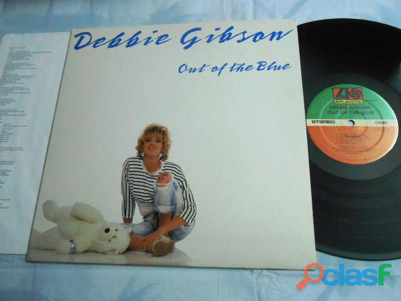 Lp Debbie Gibson Out Of The Blue Usa Insert