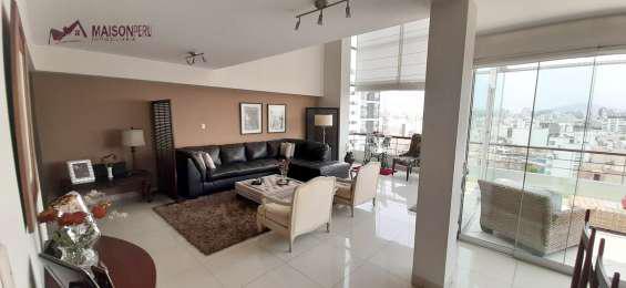 Duplex en venta 3 dorm. 230 m2 miraflores (ref: 695) en Lima