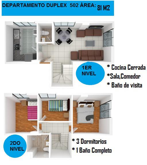 Proyecto Residencial Los Laureles - 3 dormitorios