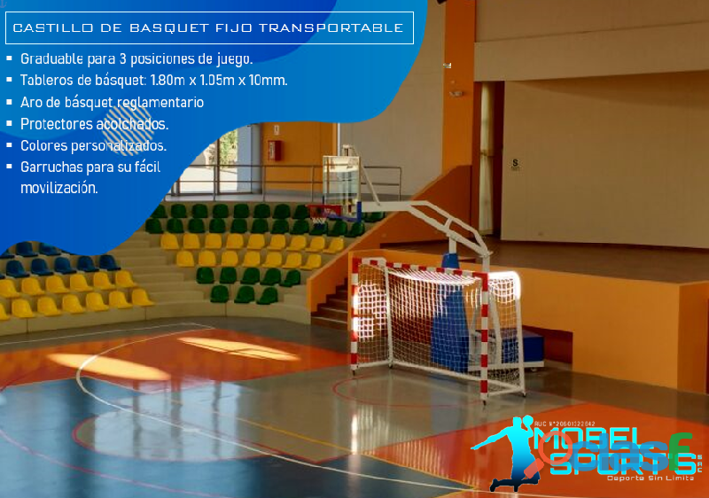 Tablero De Basketball Transportable Mobel Sport's