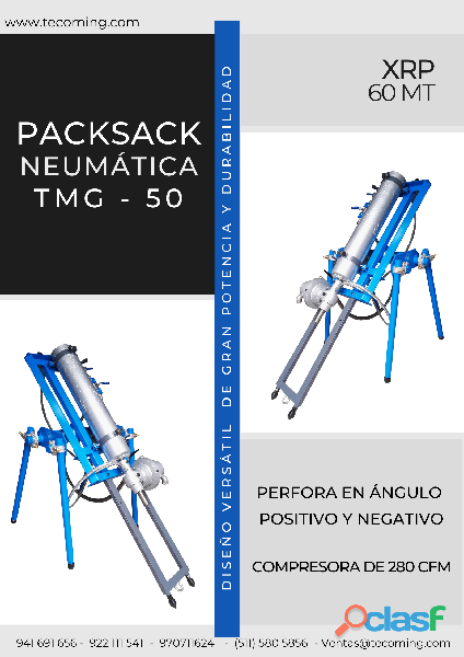PACKSACK TMG 50 / EQUIPO PARA EXTRAER NÚCLEOS DE