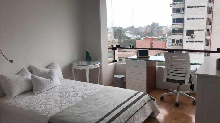 SE VENDE DEPARTAMENTO REMODELADO EN SAN ISIDRO Area 115m2