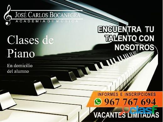 CLASES DE PIANO (on line o virtual Presencial)